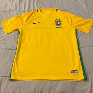 Brazil Mens National Soccer Kit Jersey
